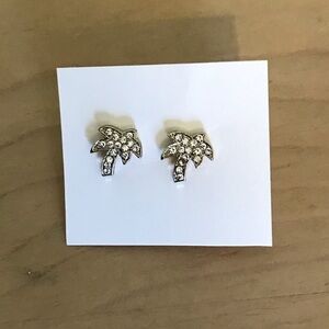 Elegant Silver Crystal Earrings